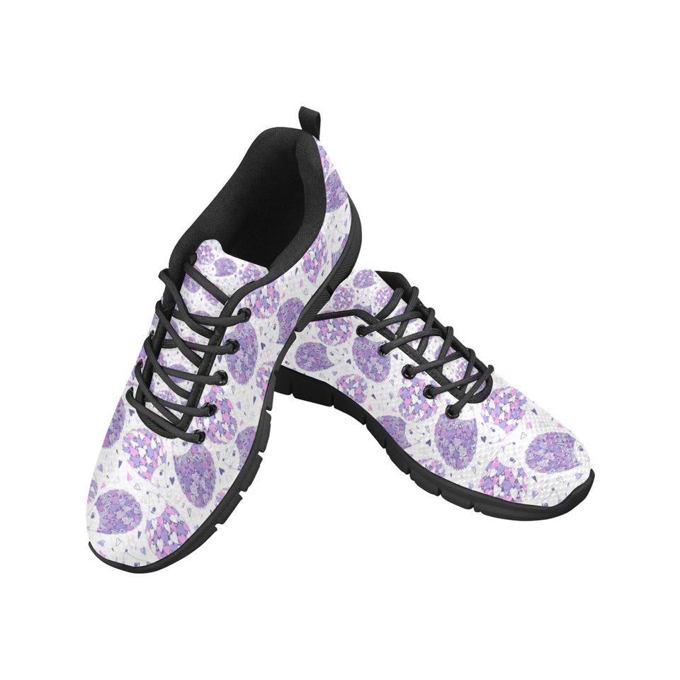 Hedgehog Pattern Print Design 05 Women's Sneaker Shoes