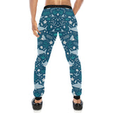 Cute shark pattern Unisex Casual Sweatpants