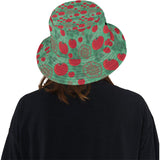 Tomato design pattern Unisex Bucket Hat