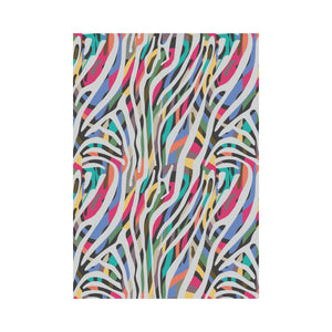 Colorful zebra skin pattern House Flag Garden Flag