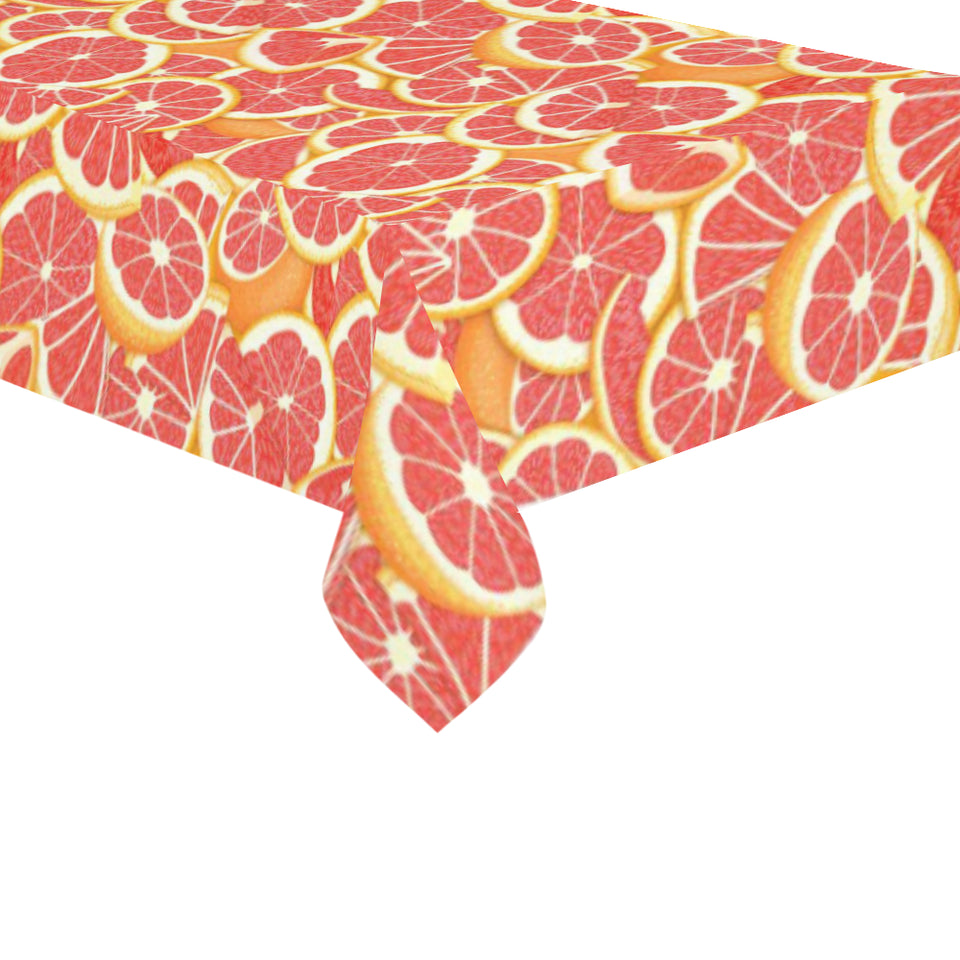 Tropical grapefruit pattern Tablecloth