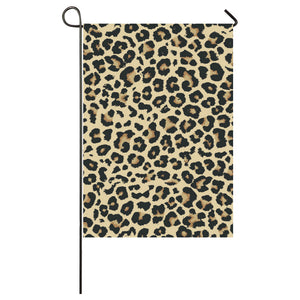 Leopard print design pattern House Flag Garden Flag