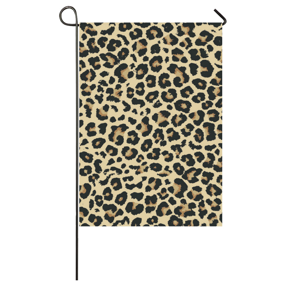 Leopard print design pattern House Flag Garden Flag