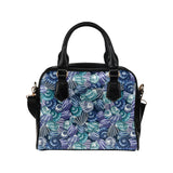 Shell design pattern Shoulder Handbag