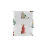 windmill design pattern Morphing Mug Heat Changing Mug