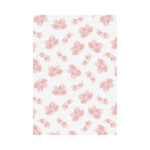 Pink sakura cherry blossom pattern House Flag Garden Flag