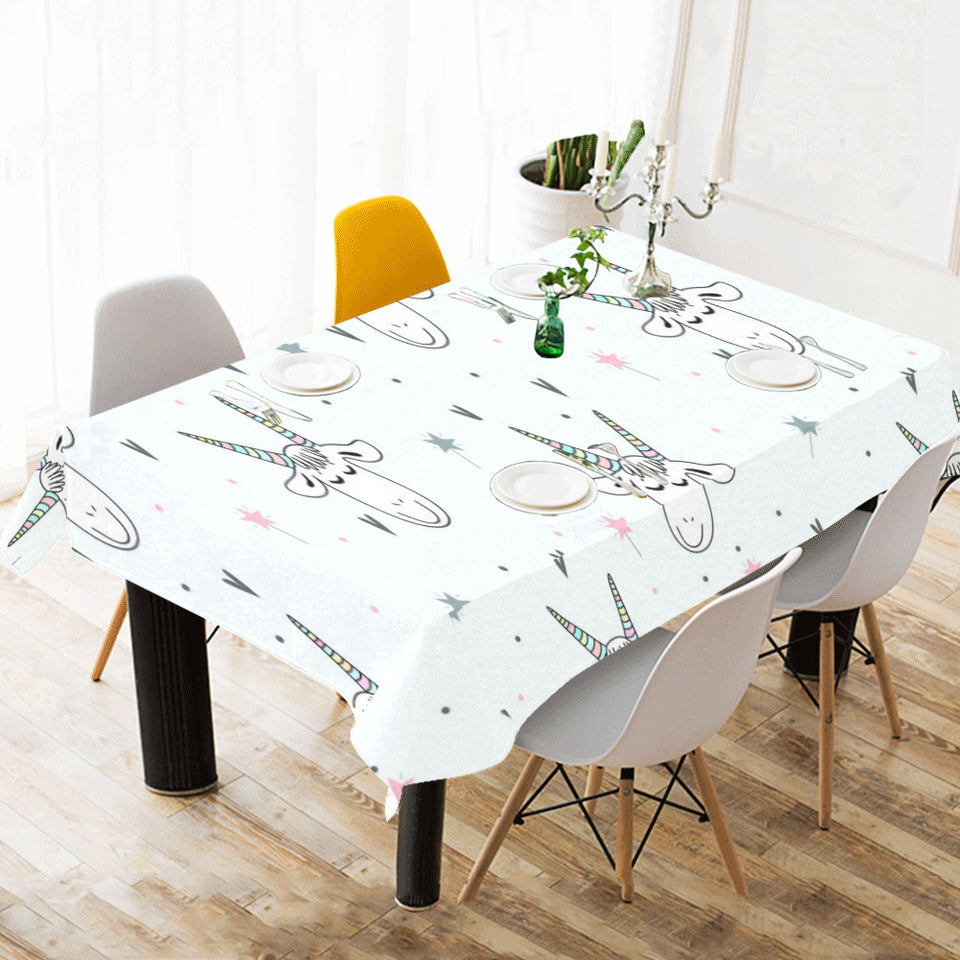 Cute goat design pattern Tablecloth