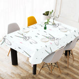 Cute goat design pattern Tablecloth