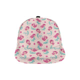 Cute little mermaid pattern All Over Print Snapback Cap