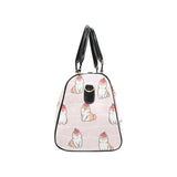 Cute Shiba Inu Dog Apple pattern Travel Bag