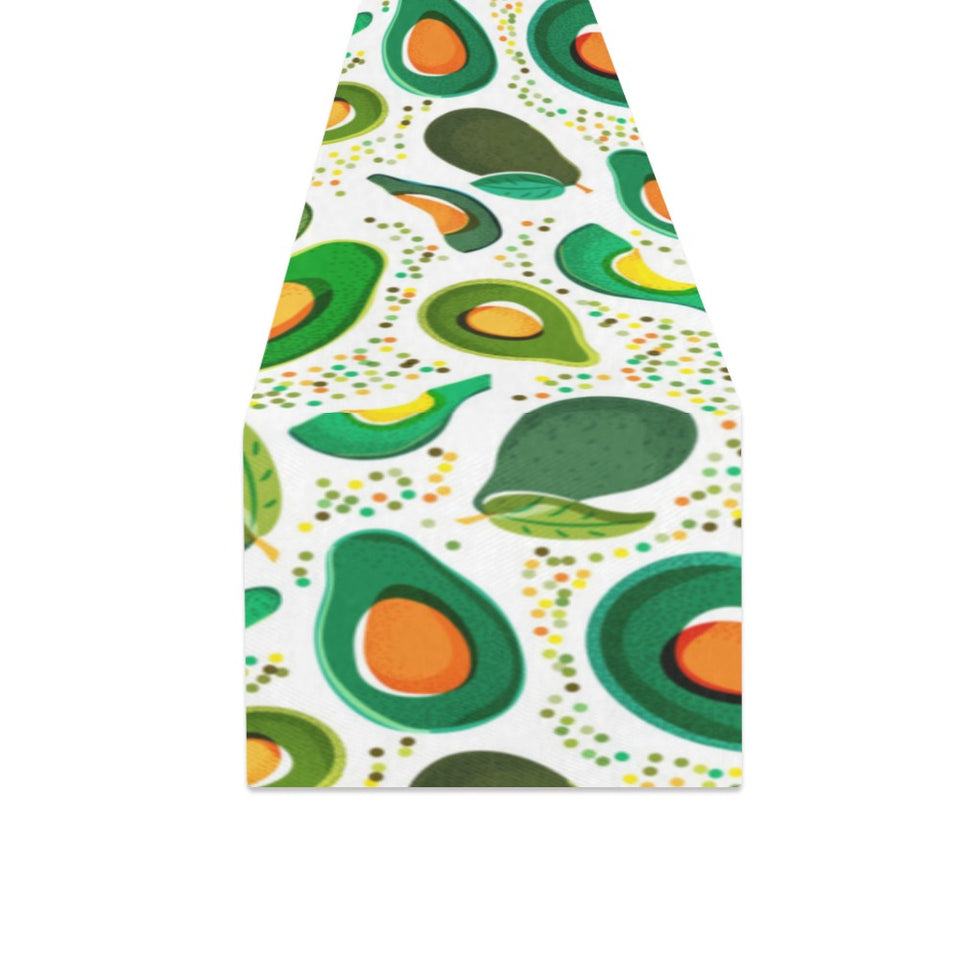 Avocado design pattern Table Runner