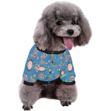 Darts Pattern Print Design 02 All Over Print Pet Dog Round Neck Fuzzy Shirt