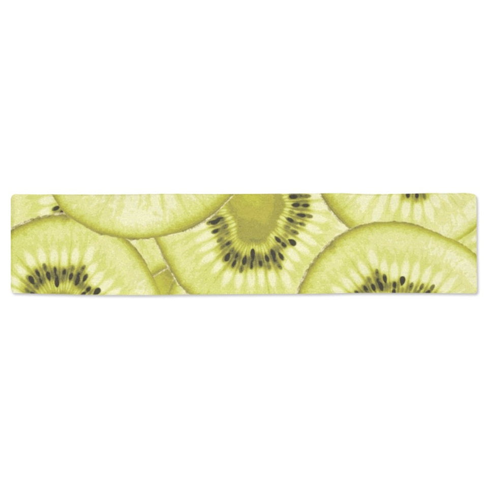 Sliced kiwi pattern Table Runner