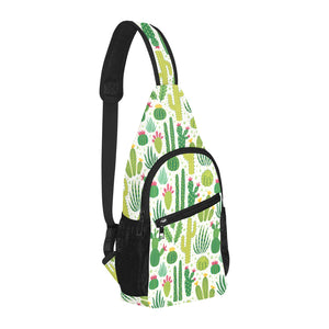 Cactus pattern copy All Over Print Chest Bag