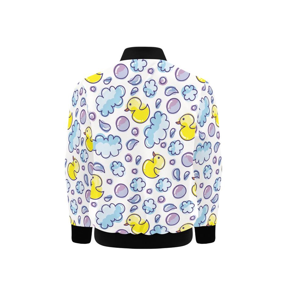 Duck Pattern Print Design 01 Kids' Boys' Girls' Bomber Jacket