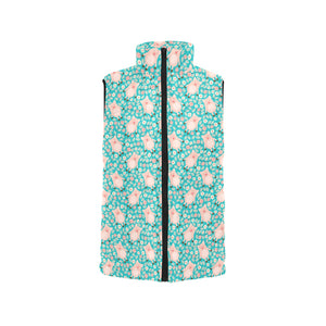Pig Pattern Print Design 01 Men's Padded Vest