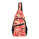 Beautiful Chili peppers pattern All Over Print Chest Bag