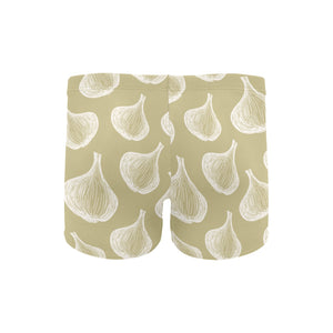 Garlic design pattern Men's Swimming Trunks