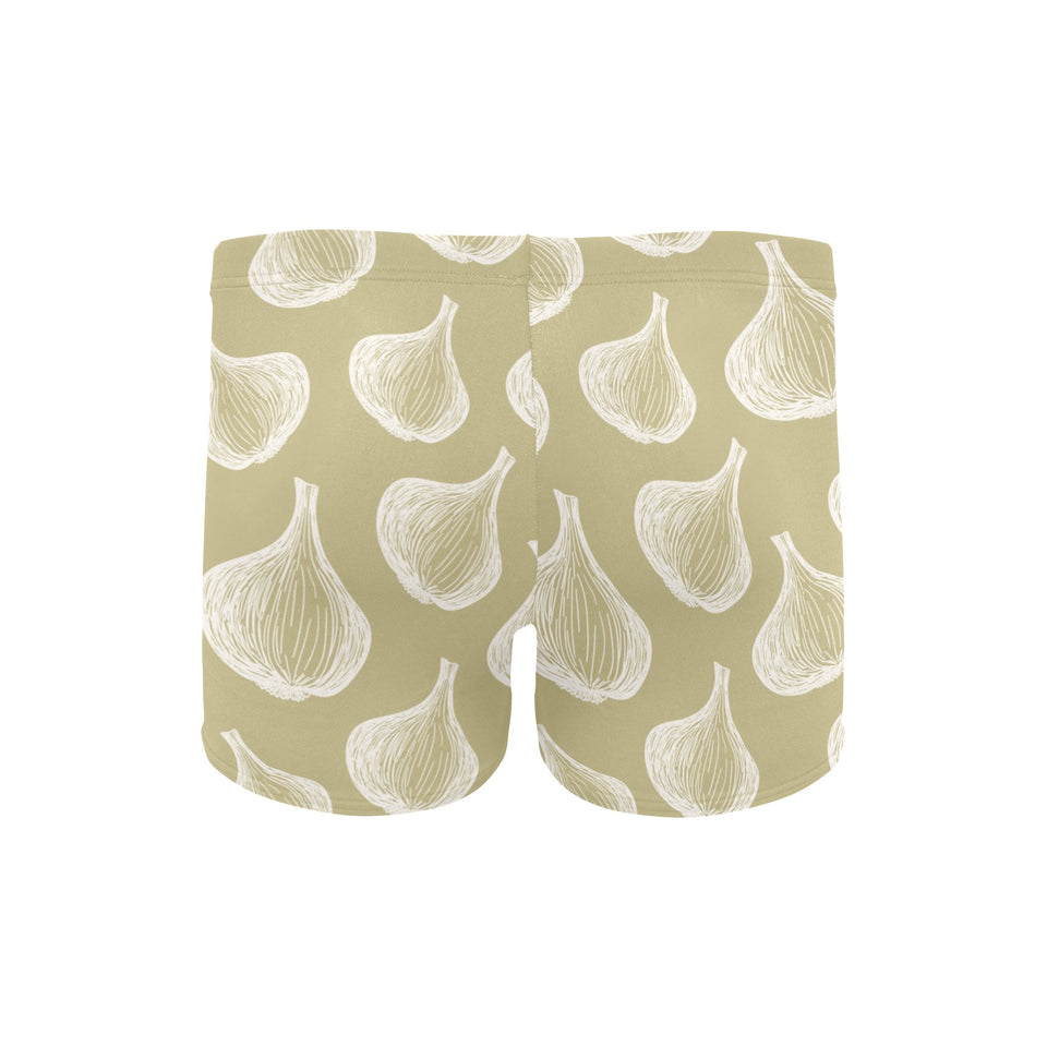 Garlic design pattern Men's Swimming Trunks