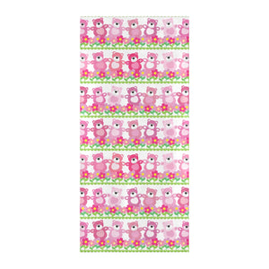 Teddy Bear Pattern Print Design 04 Beach Towel