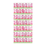 Teddy Bear Pattern Print Design 04 Beach Towel