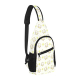 Cute cartoon frog baby pattern All Over Print Chest Bag