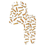 French fries potato pattern Women's All Over Print Pajama Set