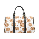 chocolate chip cookie pattern Travel Bag