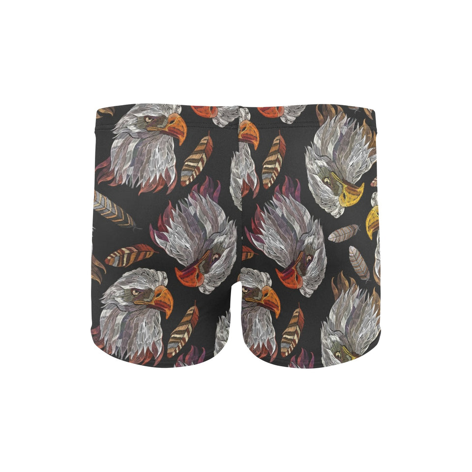Eagle Pattern Print Design 05 Men's Swimming Trunks