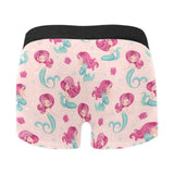 Cute little mermaid pattern Men's All Over Print Boxer Briefs Men's Underwear