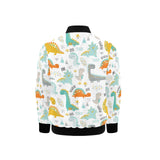Cute funny kids dinosaurs pattern Kids' Boys' Girls' Bomber Jacket