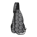 Dice Pattern Print Design 01 All Over Print Chest Bag