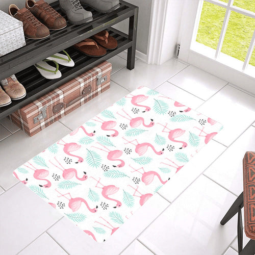 Cute flamingo pattern Doormat