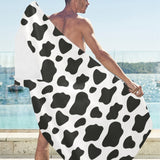 Cow skin pattern Beach Towel