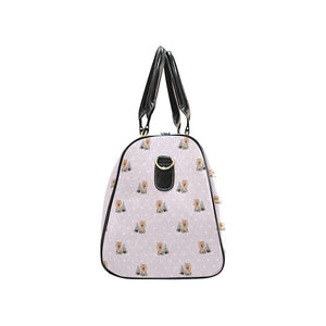 Yorkshire Terrier Pattern Print Design 02 Travel Bag