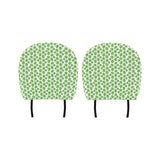 Hop pattern background Car Headrest Cover