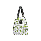 Sketch funny frog pattern Travel Bag