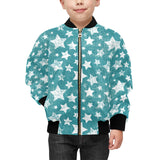 Vintage star pattern Kids' Boys' Girls' Bomber Jacket