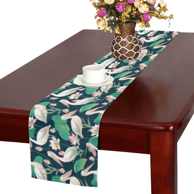 Pelican Pattern Print Design 03 Table Runner