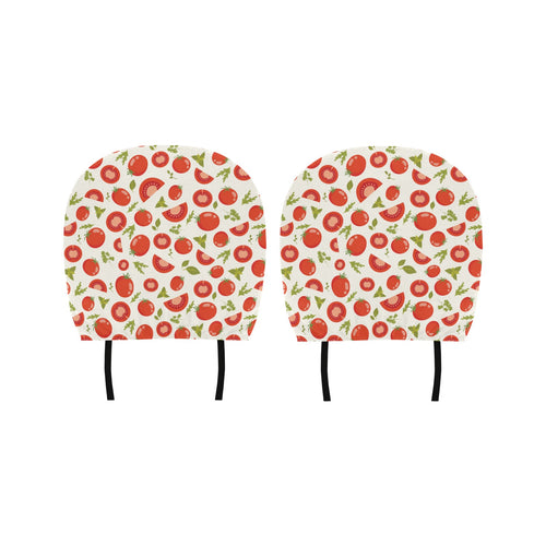 Tomato pattern Car Headrest Cover
