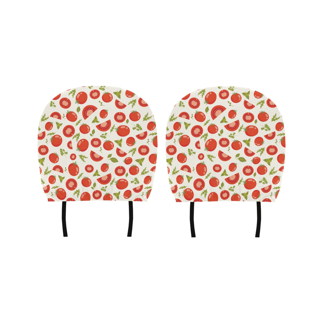 Tomato pattern Car Headrest Cover