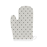 Dog Paws Pattern Print Design 03 Heat Resistant Oven Mitts