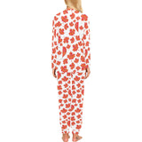 Canada Pattern Print Design 02 Women's All Over Print Pajama Set
