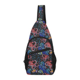 Octopus sea wave tropical fishe pattern All Over Print Chest Bag
