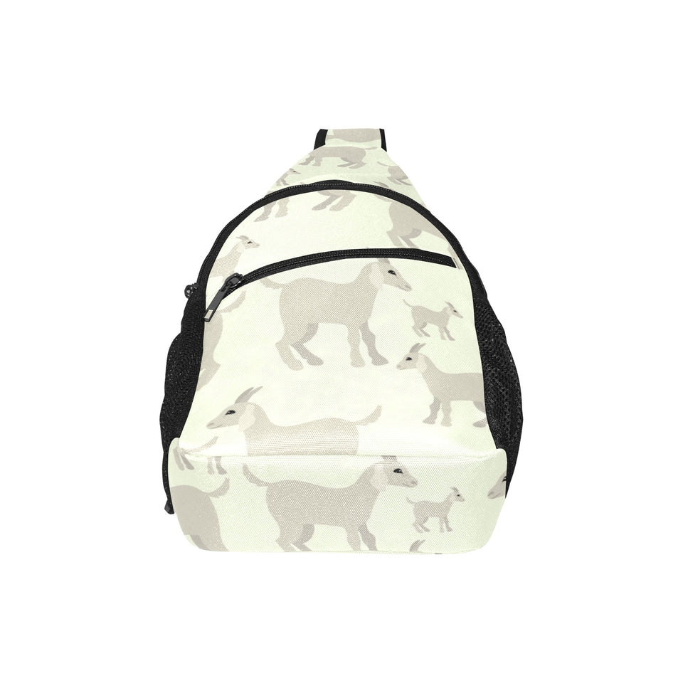 Little young goat pattern All Over Print Chest Bag