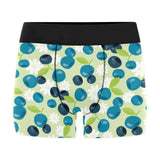 blueberry flower pattern Men's All Over Print Boxer Briefs Men's Underwear