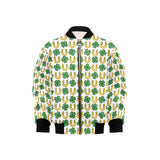 Horseshoes Pattern Print Design 04 Kids' Boys' Girls' Bomber Jacket
