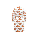 Clown Fish Pattern Print Design 05 Men's Long Sleeve Belted Night Robe