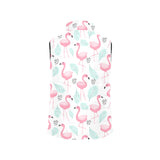 Cute flamingo pattern Women's Padded Vest