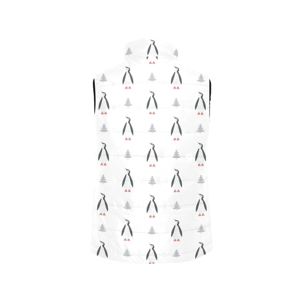 Penguin pattern Women's Padded Vest
